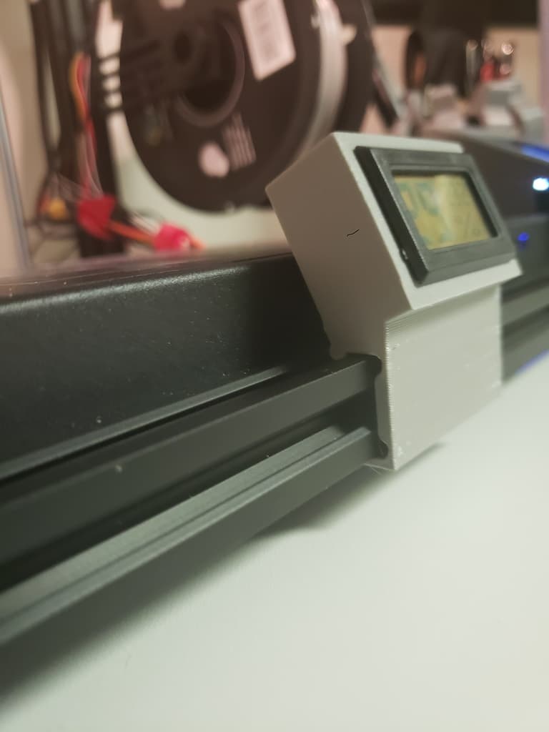 Temp/Humidity Gauge Clip 3d model