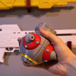 G-142 Pyrotech Grenade Prop STL (3D Print File) 3d model