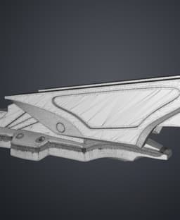 Fugitive Predator's Gauntlet Blade - The Predator 3d model