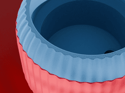 Sei Planter Pot, Wavy | Small, Medium, Large | Self Watering and Drip Tray 3d model