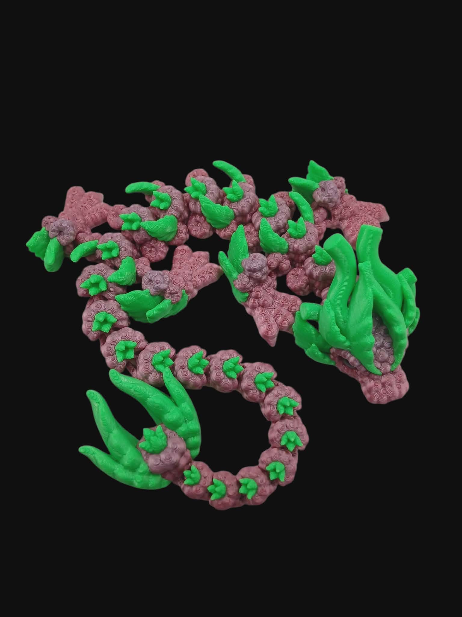 Glass Eye Raspberry Dragon 3d model