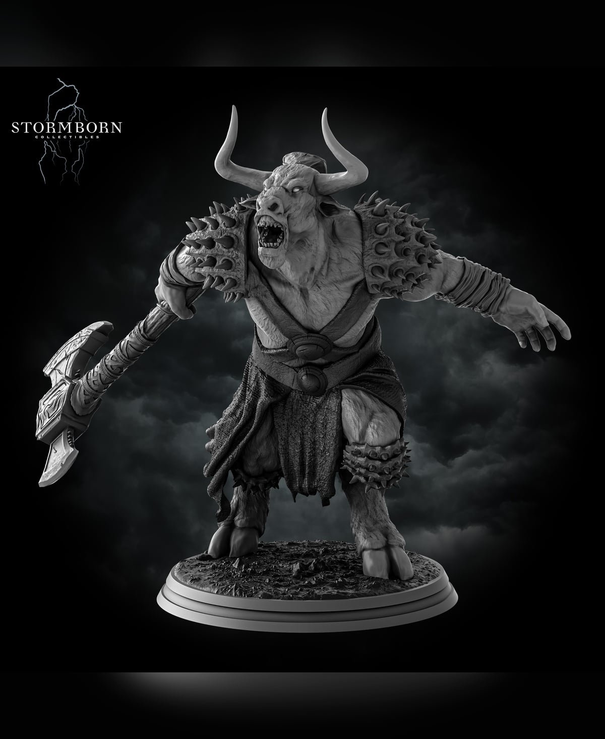 (32mm) Minotaur 3d model