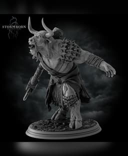 (32mm) Minotaur 3d model