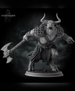 (32mm) Minotaur 3d model