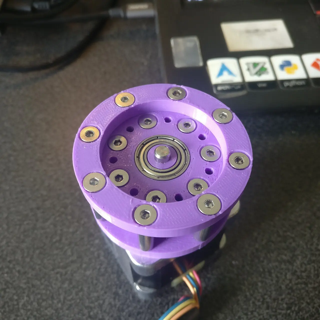 NEMA-17 Cycloidal Gearbox - The gearbox without the output hub. - 3d model