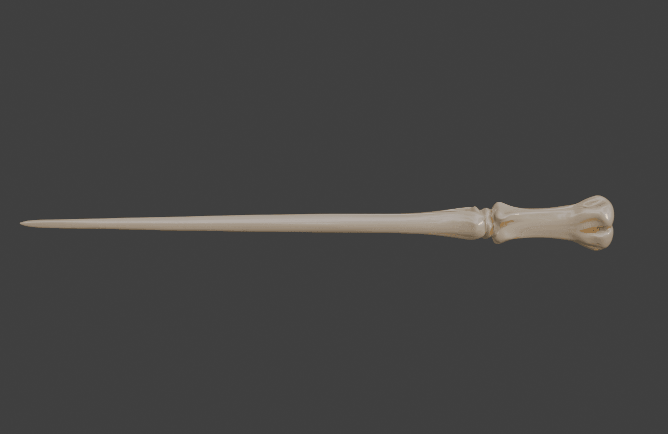 Bone Magic Wand 3d model