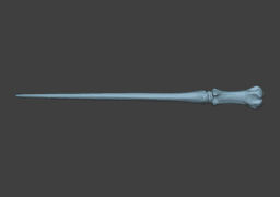 Bone Magic Wand 3d model