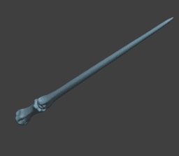 Bone Magic Wand 3d model