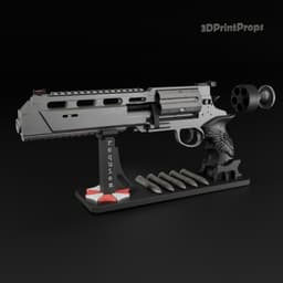 Resident Evil Requiem Revolver - 3D Model For 3D Printing 3d model
