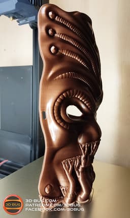 Decorative wall mask 3d model