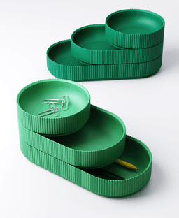 Stackable Desk Tray Type 3 3d model