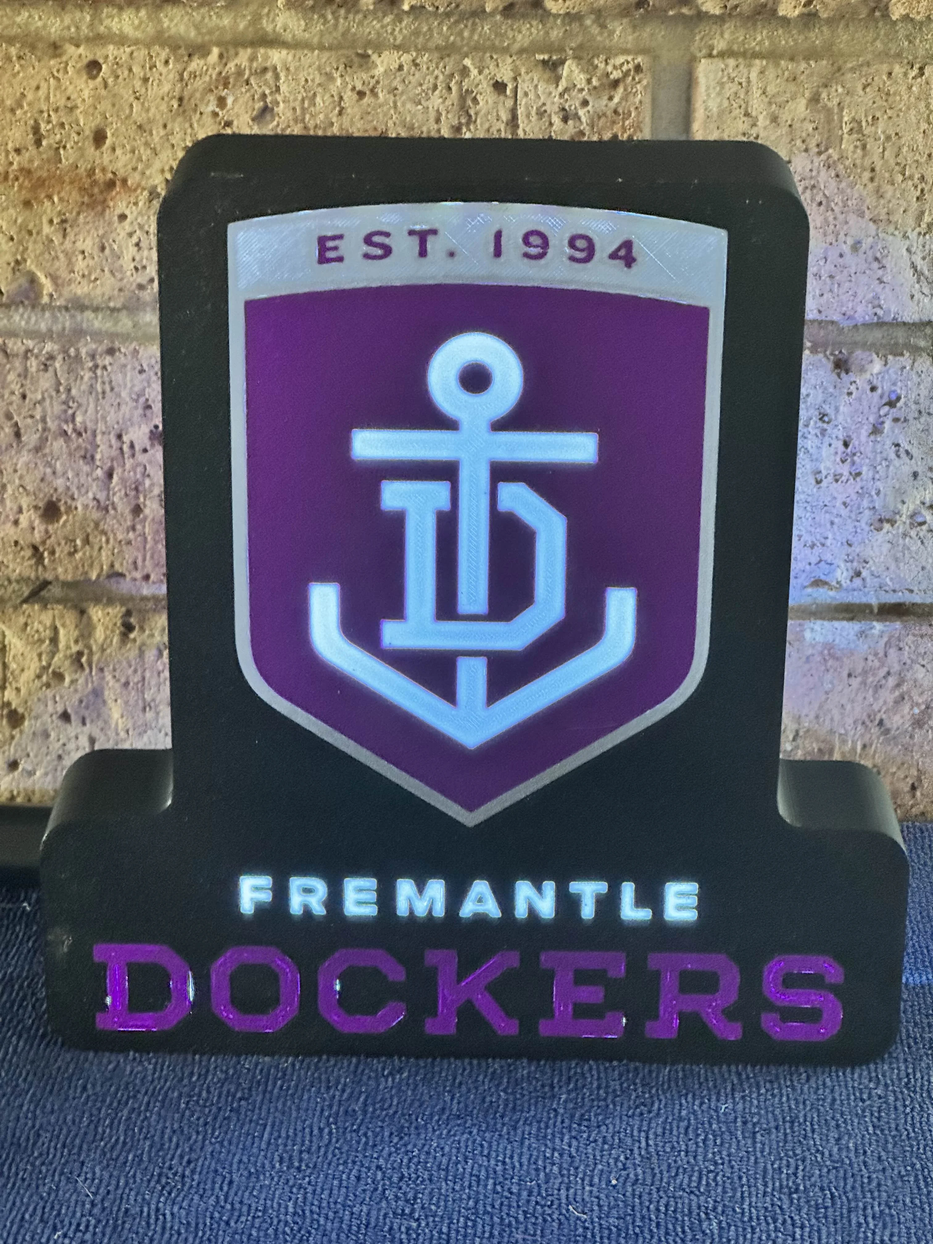 Western Australia Football Team Fremantle Dockers 3d model