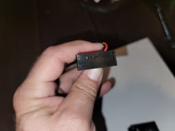 Boba Fett Flash light Sight Mod Book of boba fett model - switch is built into this 2032 holder and lines up with hole in sight. - 3d model