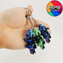 Articulated Baby Dragon | Flexi Baby Dragon 3d model
