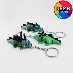 Articulated Baby Dragon | Flexi Baby Dragon 3d model