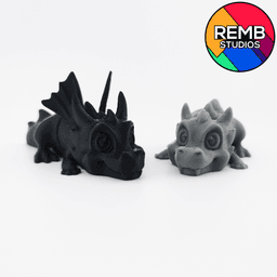 Articulated Baby Dragon | Flexi Baby Dragon 3d model