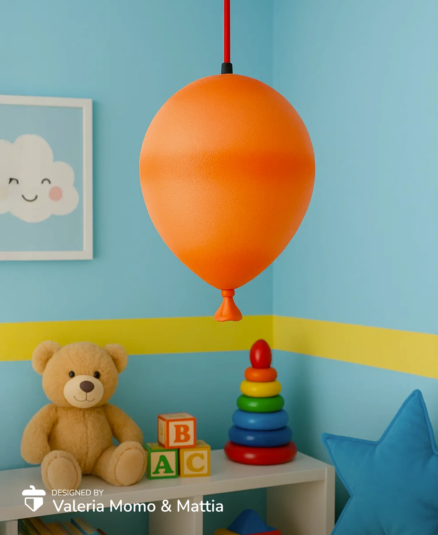 Balloon Light Lamp, Design Light For Your Cozy Space 3d model