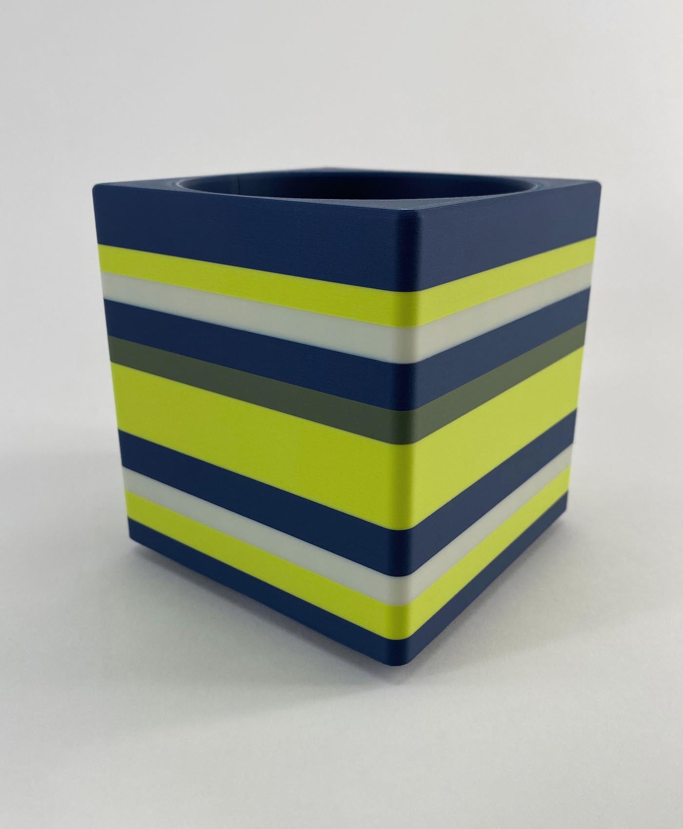 CS96-130 Stacking module bin for modern home decor 3d stl file 3d model