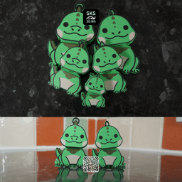The Complete Iguana Fidget Pack 3d model