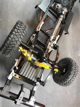 RC4WD Trailfinder 2 Mojave LWB Chassis Stretch 3d model