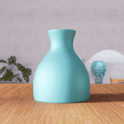 Minimalist Duck Vase - Artistic Bird Sculpture & Floral Holder 3d model