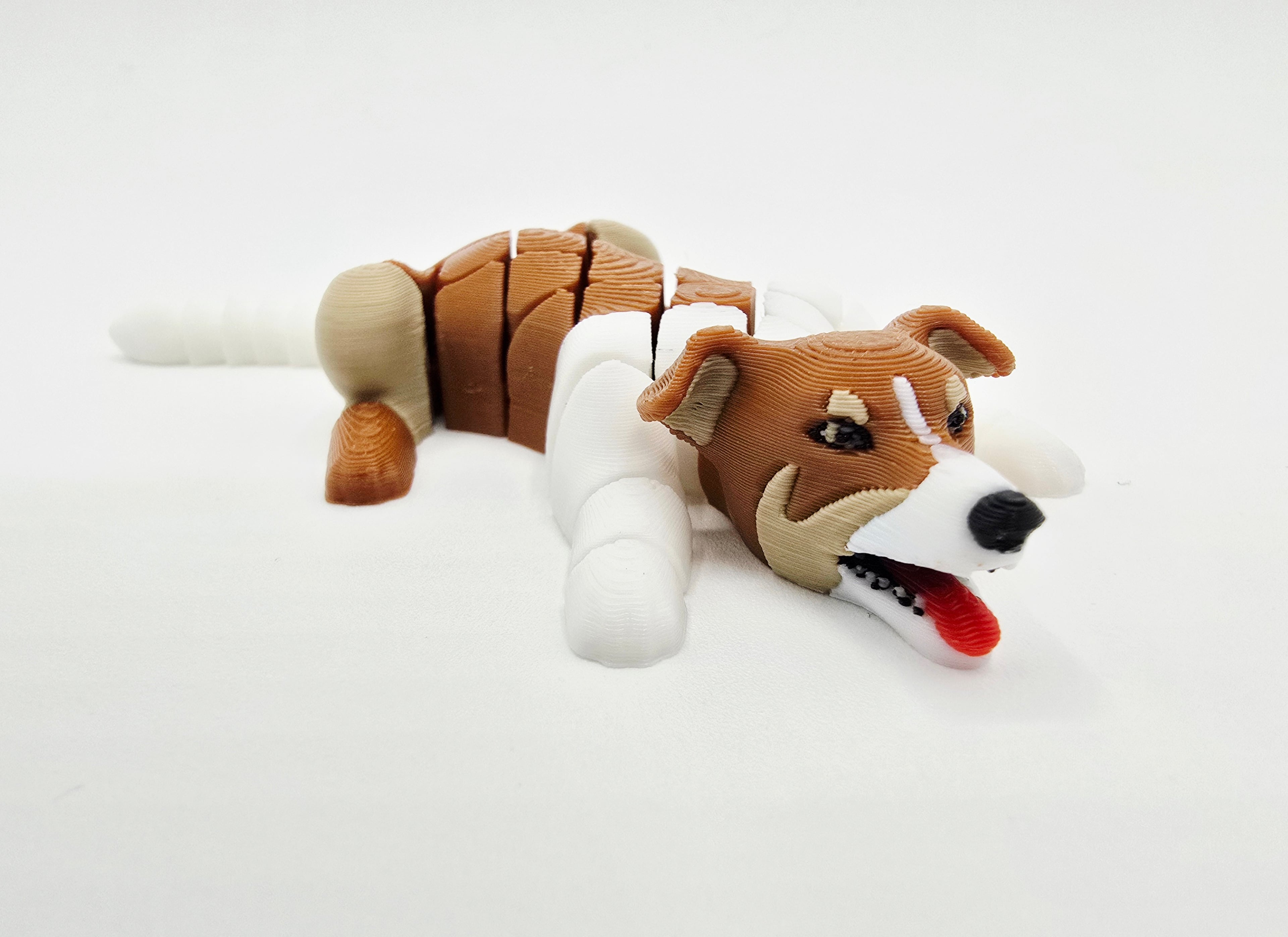 Flexi Australian Shepherd 3d model