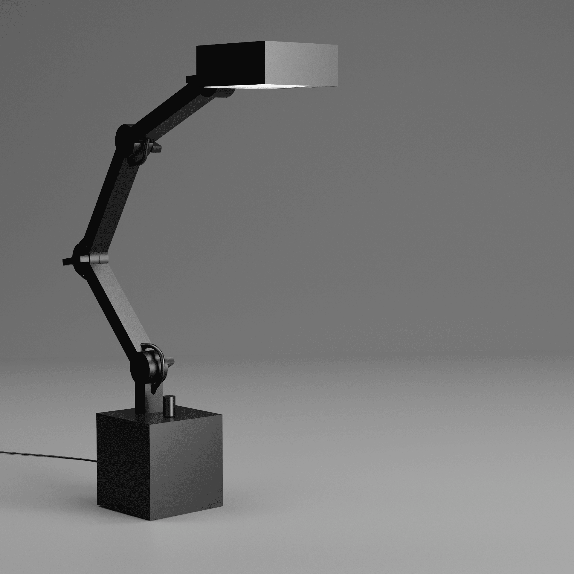 AXIS Desktop LED USB-C Lamp 3d model