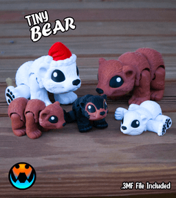 Tiny Bear 3d model