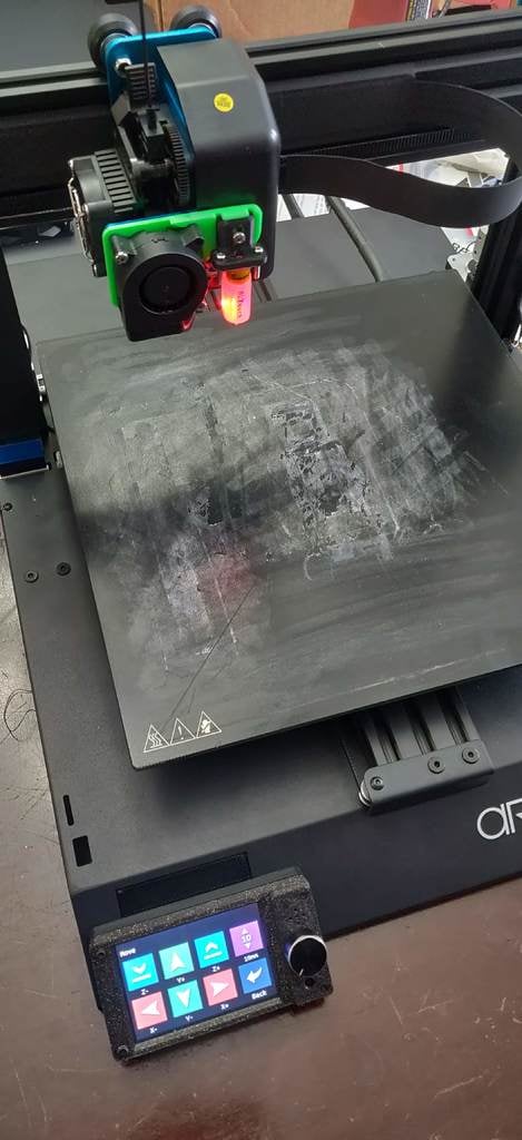 Bigtreetech TFT35 V3 Case / Hole Cover for Sidewinder X1 (Ender 5 Plus, CR-10s PRO Remix available) 3d model