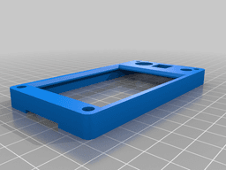 Bigtreetech TFT35 V3 Case / Hole Cover for Sidewinder X1 (Ender 5 Plus, CR-10s PRO Remix available) 3d model
