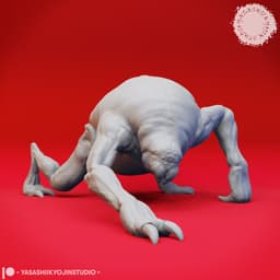 Ettercap Cluster - Tabletop Miniature (Pre-Supported) 3d model