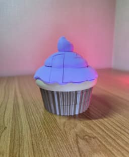 Cupcake puzzle - 11 pieces 3d model