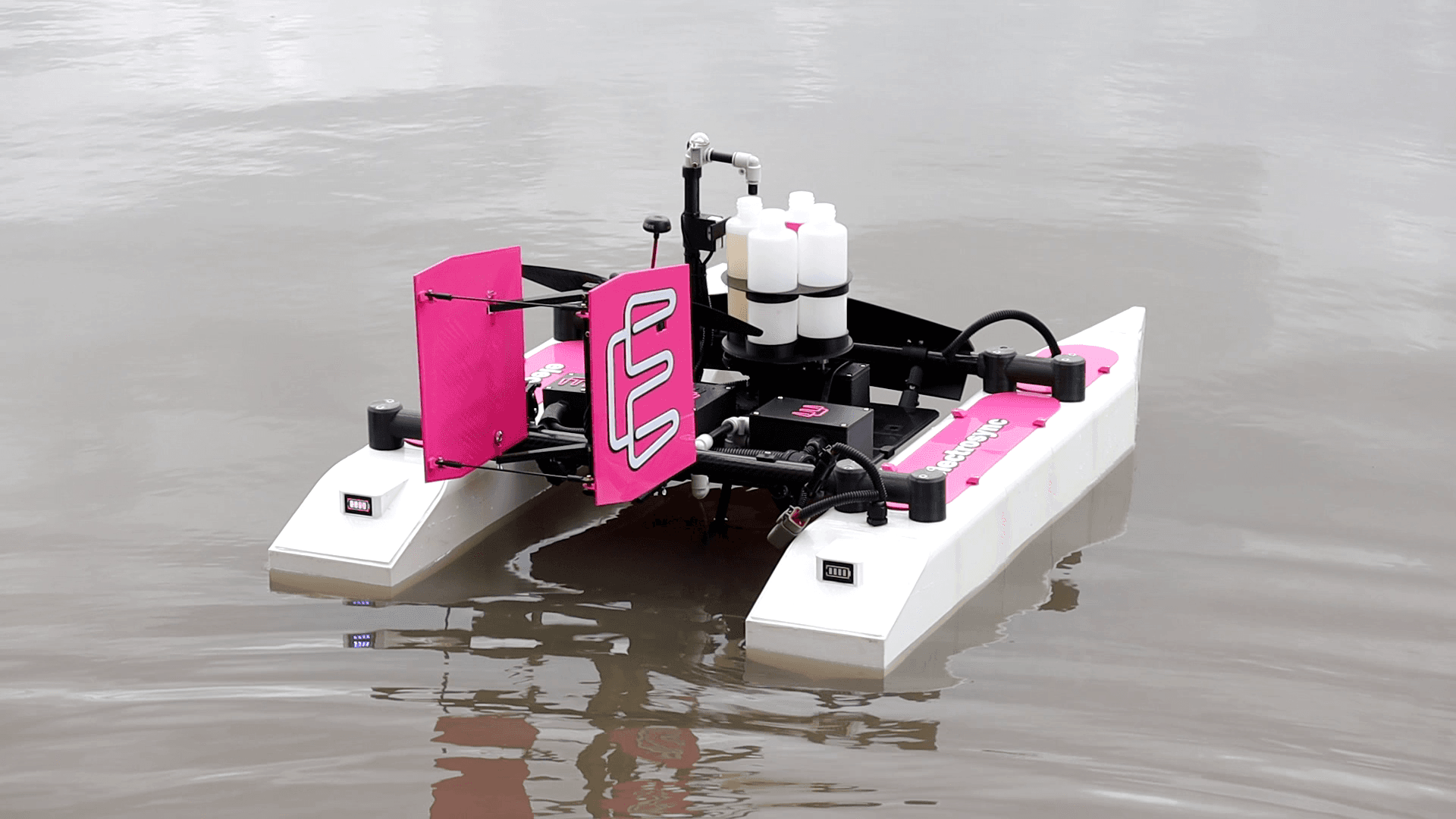 3D Printed RC Catamaran Utility Boat 3d model