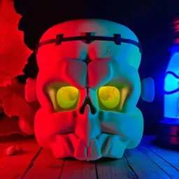 Candy Skull - Inspired by Frankenstein Monster - Halloween Special 3d model