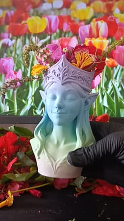 Queen of the Elves Vase 3d model