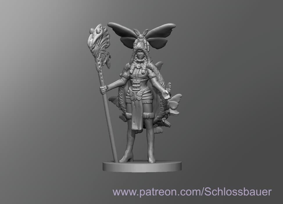 Entomancer Female 3d model