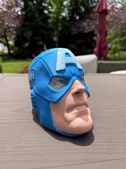 Captain America Deck Box 3d model