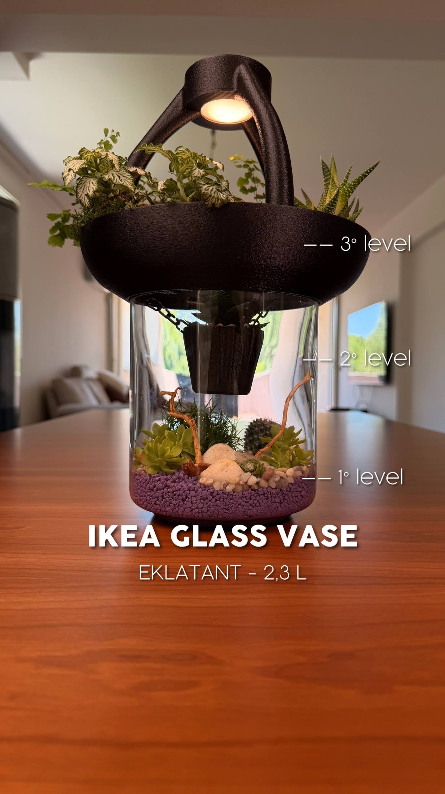3COSYSTEM | A 3-TIER TERRARIUM 3d model