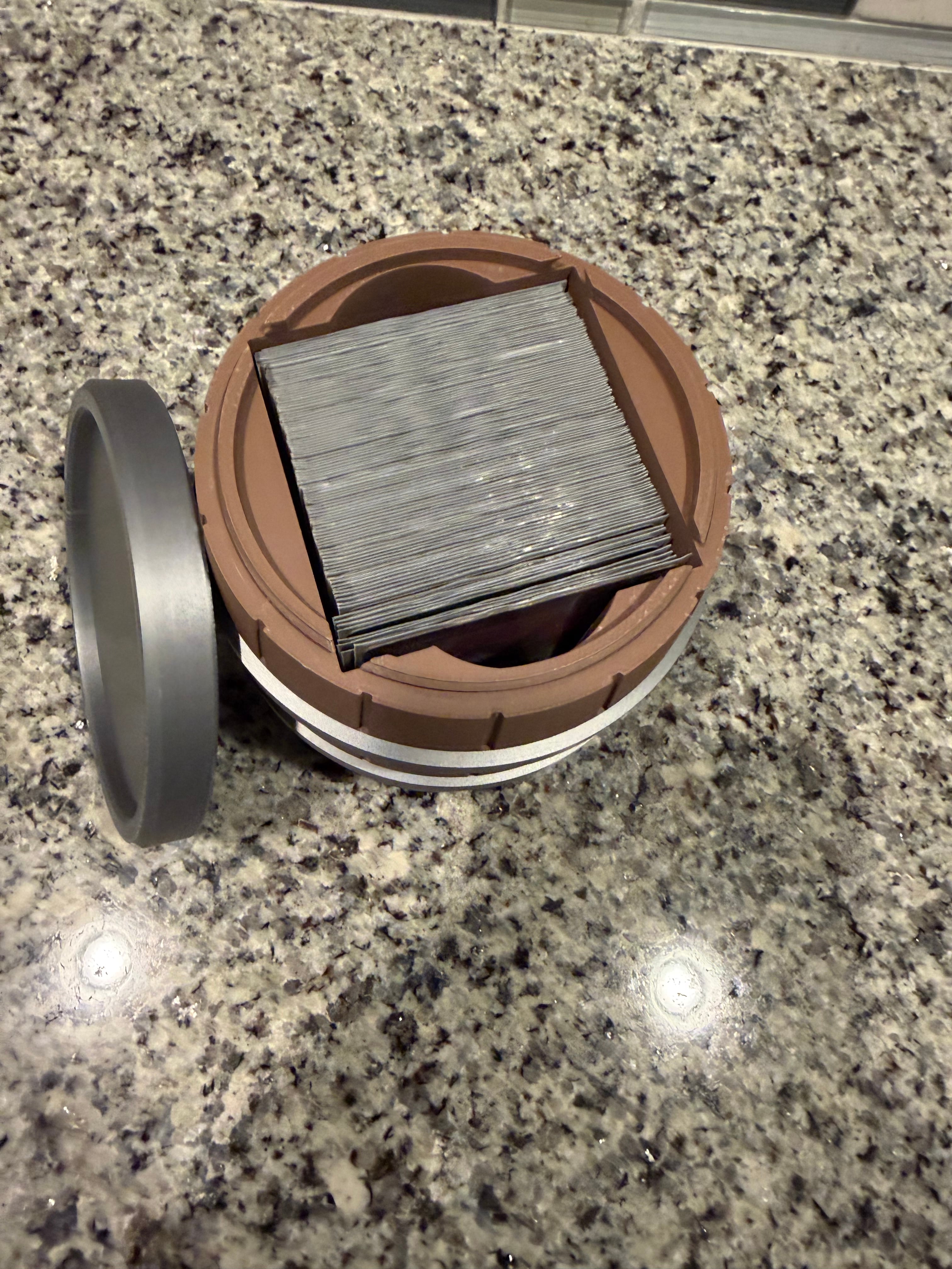 Barrel Deck Box 3d model