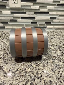 Barrel Deck Box 3d model