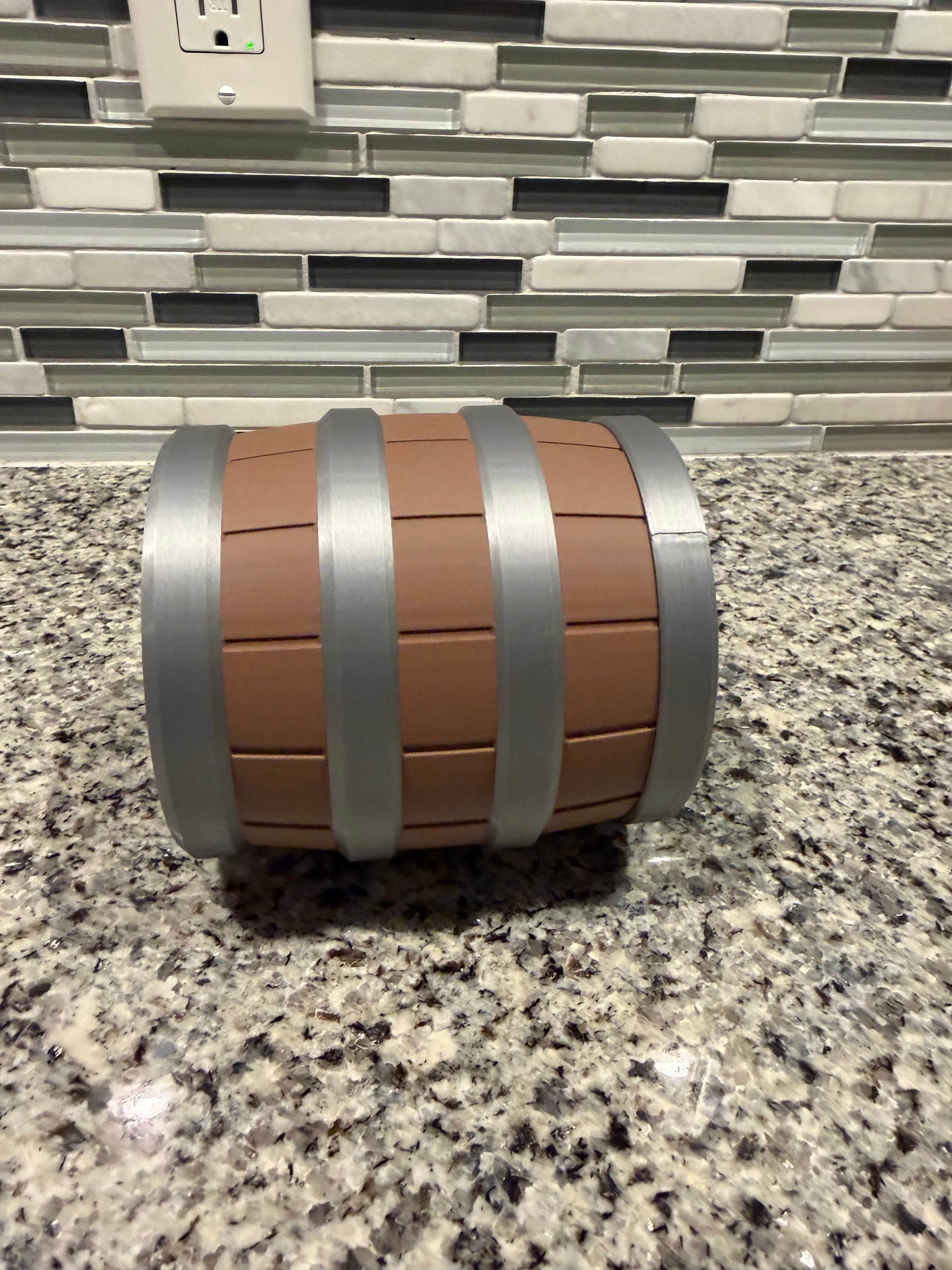 Barrel Deck Box 3d model