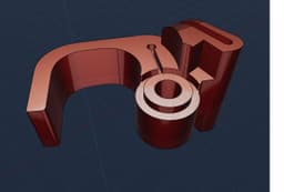 Ortlieb QL 2.1 Bycycle bag clamp.obj 3d model
