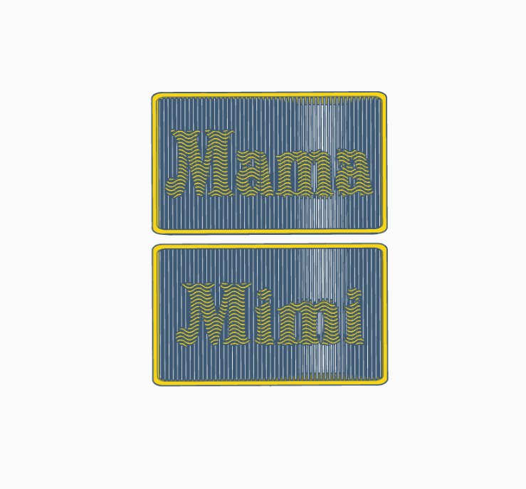 Mimi String Art 3d model