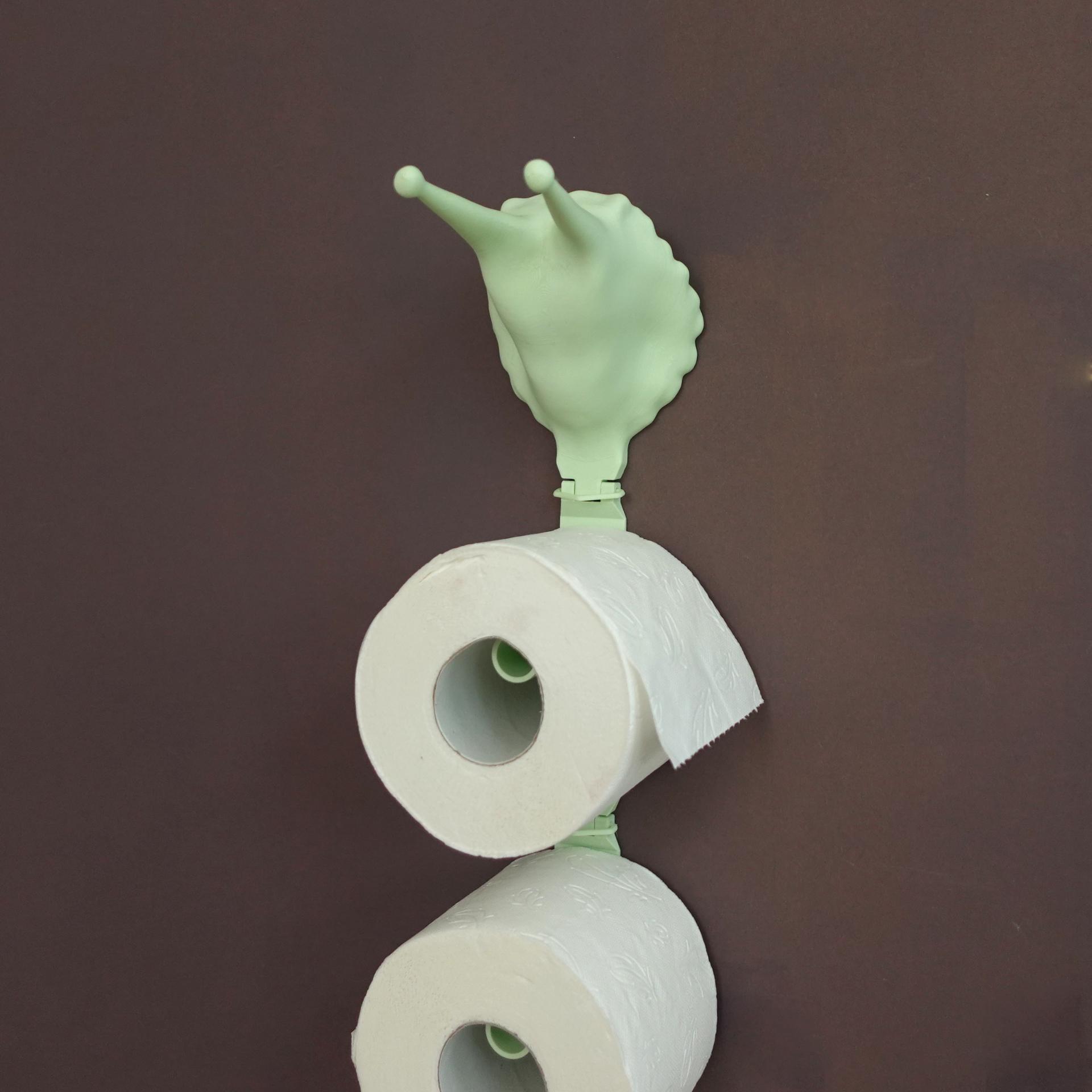 Toilet paper storage “snail” 3d model