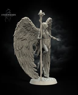 (32mm) Althea, Angel of Mending 3d model
