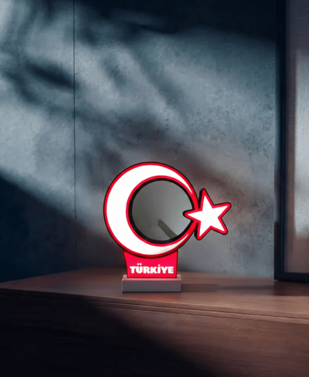 Türk Bayrağı Lightbox - Flag of Turkey 3d model