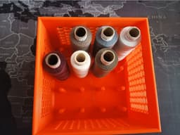 stackable box for 25mm yarn spools 3d model