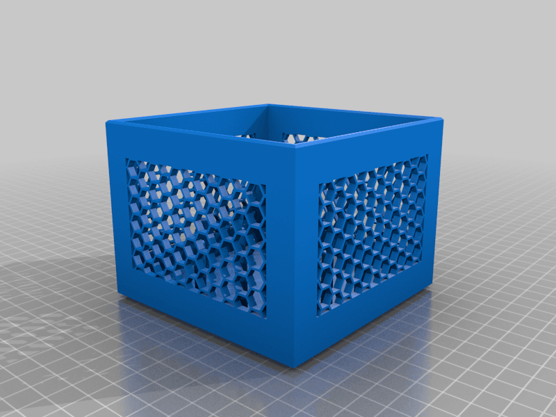 stackable box for 25mm yarn spools 3d model