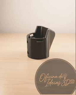 Parkside X12 Battery Holder (inclined).stl 3d model