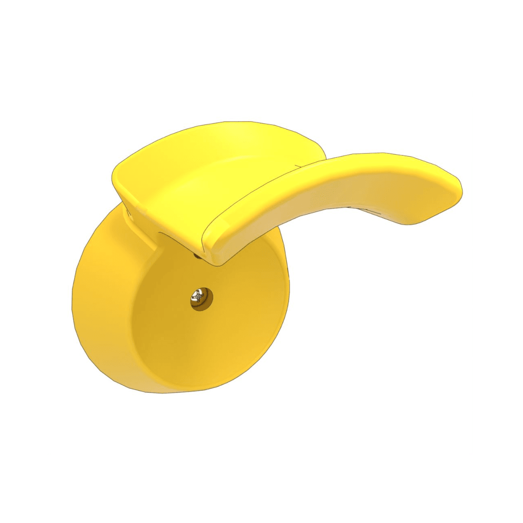 Headphone Wall Hanger Hook 3d model